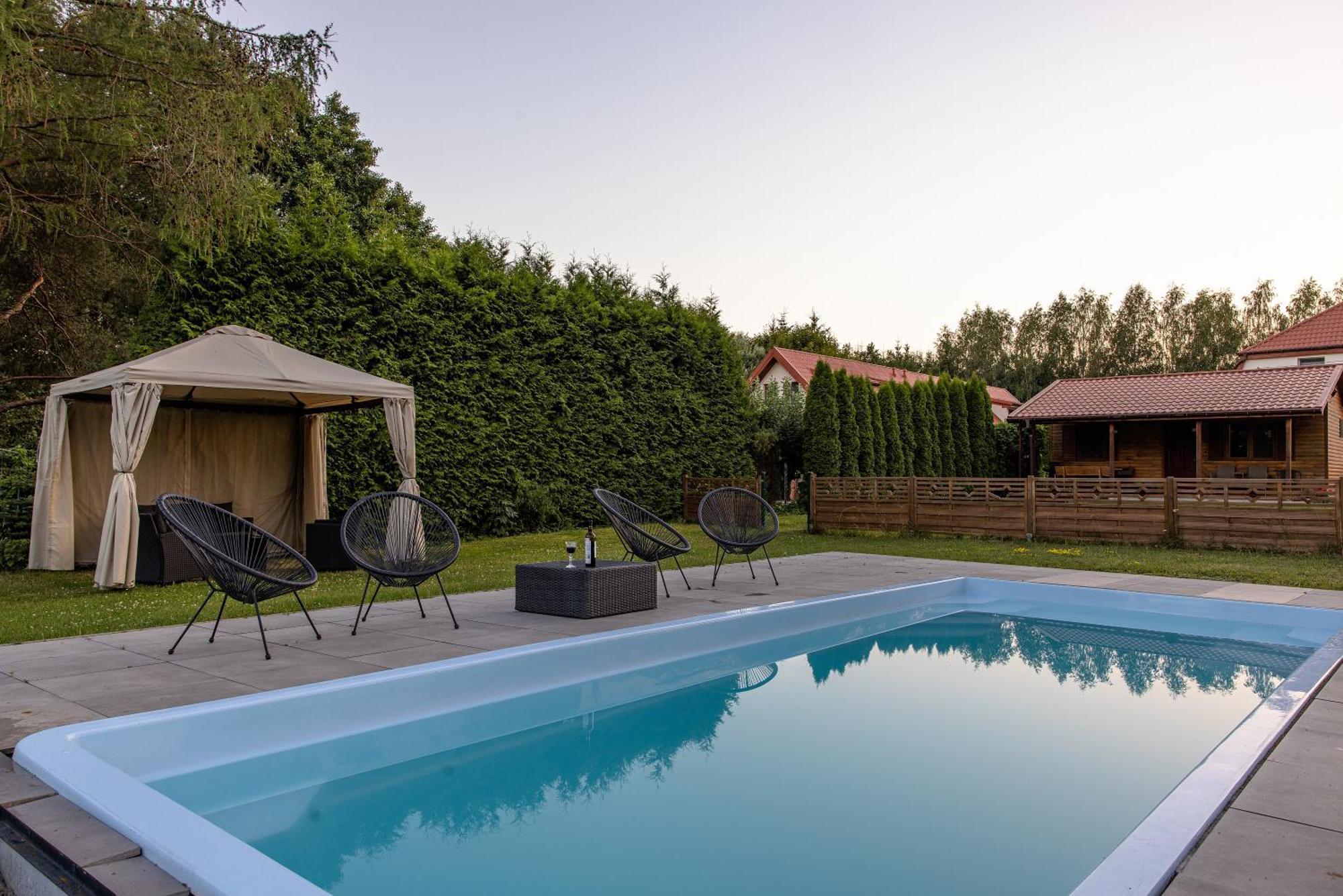 Gospodarstwo Agroturystyczne Z Basenem & Spa I Alpakami Elk Exterior photo